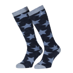Chaussettes LeMieux Fluffies Sasha Star Bleu atlantique Chaussettes LeMieux Fluffies Sasha Star Bleu atlantique