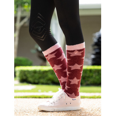 Chaussettes LeMieux Fluffies Sasha Star Chaussettes LeMieux Fluffies Sasha Star