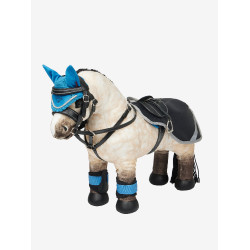 Couvre-reins Mini Poney LeMieux Bleu marine