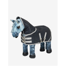 Couverture Mini Poney LeMieux Storm-Tek Bleu marine