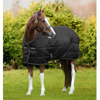 Couverture Horseware Amigo Diamond Insulator 100g Noir / noir / argent