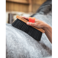 Brosse GEM poils longs Corail Rouge