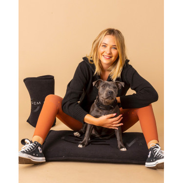 Tapis pour chien GEM 60 x 80 cm Noir Tapis pour chien GEM 60 x 80 cm Noir