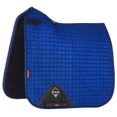 Tapis LeMieux dressage square - luxury Bleu benetton