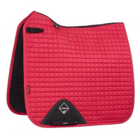Tapis LeMieux dressage square - luxury Fuchsia