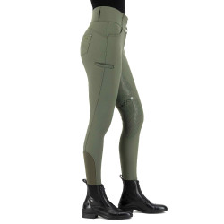 Pantalon d'équitation HV Polo Elena FullGrip Vert pétrole foncé Pantalon d'équitation HV Polo Elena FullGrip Vert pétrole foncé
