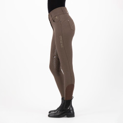Pantalon d'équitation HV Polo Elena FullGrip Noyer Beige Pantalon d'équitation HV Polo Elena FullGrip Noyer Beige