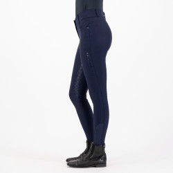 Pantalon d'équitation HV Polo Favourite Midwaist FullGrip Bleu marine