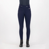 Legging d'équitation HV Polo Favourite Highwaist FullGrip Bleu marine