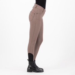 Pantalon d'équitation HV Polo Ellen Highwaist FullGrip Noyer Beige