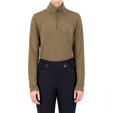 Tech top HV Polo Denise Vert pétrole foncé