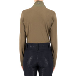 Tech top HV Polo Denise Vert pétrole foncé