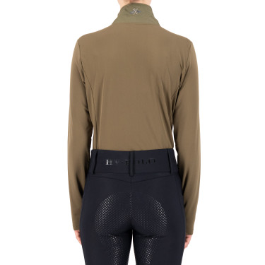 Tech top HV Polo Denise Vert pétrole foncé
