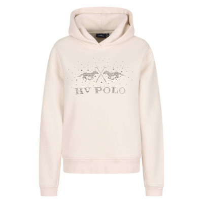 Sweat à capuche HV Polo Daisy Ivoire