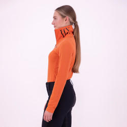 Tech top HV Polo Darlene Gingembre Orange