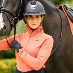 Tech top HV Polo Darlene Gingembre Orange