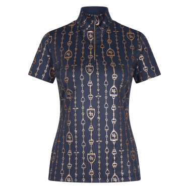 Top manches courtes HV Polo Jolie Bleu marine
