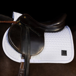 Tapis de selle HV Polo Dae GP Blanc Tapis de selle HV Polo Dae GP Blanc