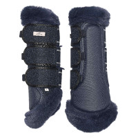 Guêtres de dressage HV Polo Francis Bleu marine Guêtres de dressage HV Polo Francis Bleu marine