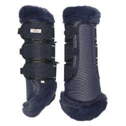 Guêtres de dressage HV Polo Francis Bleu marine Guêtres de dressage HV Polo Francis Bleu marine