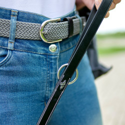 Laisse du chien HV Polo Legacy Noir Laisse du chien HV Polo Legacy Noir