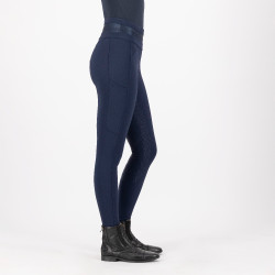 Legging d'équitation Euro-Star Impress FullGrip Bleu marine