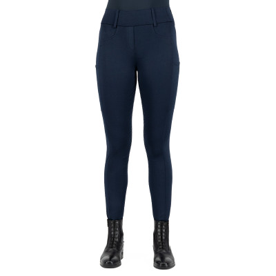 Legging d'équitation Easy Rider Rihanna FullGrip Bleu marine