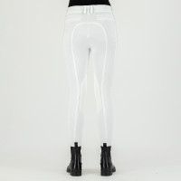 Pantalon d'équitation Euro-Star Arielle Competition Grip Connect Knee Blanc