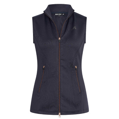 Veste sans manches tech Euro-Star Emma Bleu marine