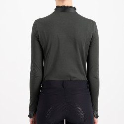 Top Imperial Riding Anna manches longues Forêt profonde Vert