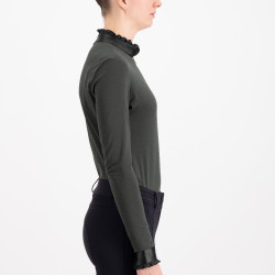 Top Imperial Riding Anna manches longues Forêt profonde Vert