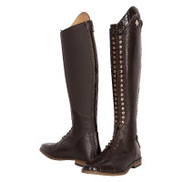 Bottes d'équitation Imperial Riding Olania Dressage Marron / croco marron Bottes d'équitation Imperial Riding Olania Dressage Marron / croco marron