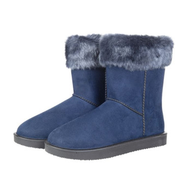 Bottes fourrées imperméables Davos Fur HKM Bleu foncé