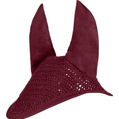 Bonnet anti-mouches Allround HKM Rouge foncé