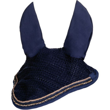 Bonnet anti-mouches Rosegold Glamour Style HKM Bonnet anti-mouches Rosegold Glamour Style HKM