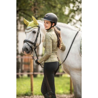 Bonnet anti-mouches Edinburgh HKM Pistache Vert Bonnet anti-mouches Edinburgh HKM Pistache Vert