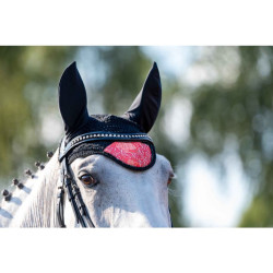 Bonnet anti-mouches Savona Style HKM Noir