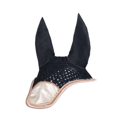 Bonnet anti-mouches Rosegold Glitter Style HKM Vanille