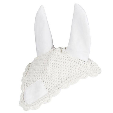 Bonnet anti-mouches HKM en coton Bonnet anti-mouches HKM en coton