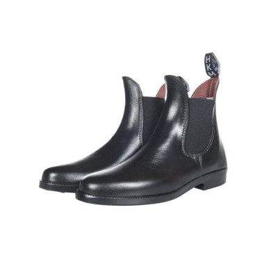 Boots en caoutchouc Jodhpur Soft avec insert HKM Noir