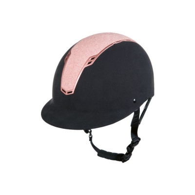 Casque Graz HKM Noir / or rose