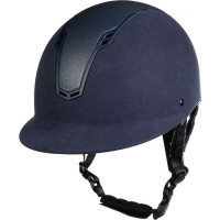 Casque Wien Style HKM Bleu foncé / bleu foncé