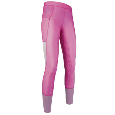 Legging Mesh fond intégral en silicone HKM Rose