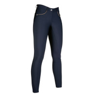 Pantalon Beagle fond intégral en silicone HKM Bleu foncé Pantalon Beagle fond intégral en silicone HKM Bleu foncé