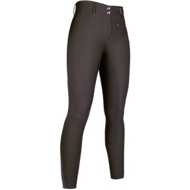 Pantalon Lea fond intégral en silicone HKM Marron foncé