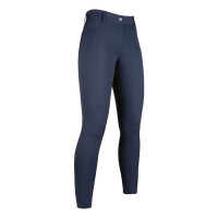 Pantalon Sunshine fond intégral en silicone HKM Bleu foncé Pantalon Sunshine fond intégral en silicone HKM Bleu foncé