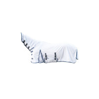 Couverture anti-mouches Lyon HKM Blanc