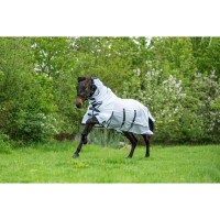 Couverture anti-mouches Lyon HKM Blanc