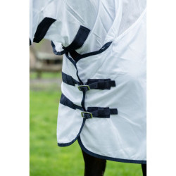 Couverture anti-mouches Lyon HKM Blanc Couverture anti-mouches Lyon HKM Blanc