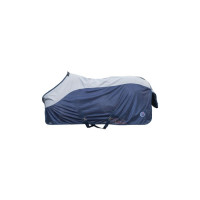 Couverture anti-mouches Rain HKM Bleu foncé / gris